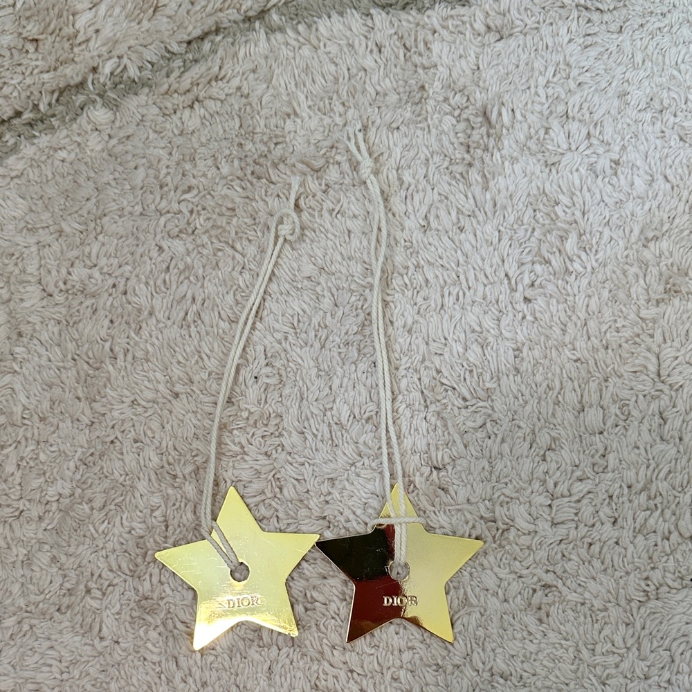 Dior Gold Star Charms